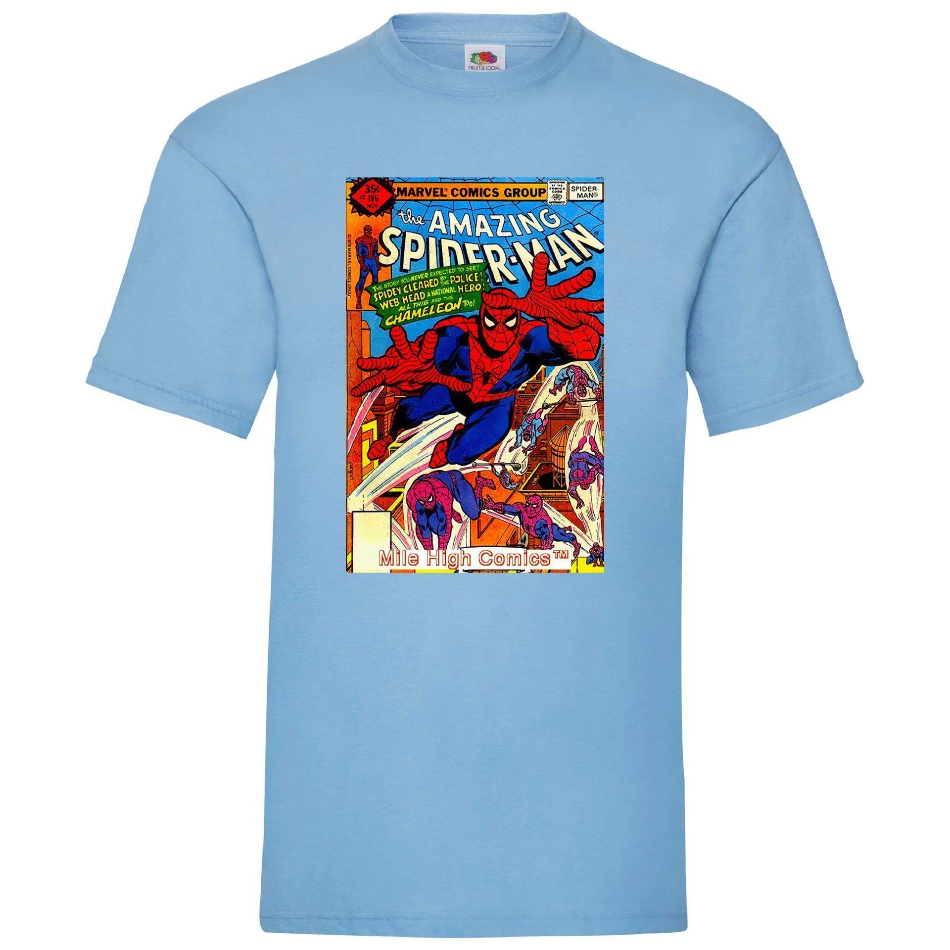 Φωτογραφία προϊόντος: Μπλούζα Tshirt Spiderman Comics Original Fruit of the loom 100% βαμβάκι no20