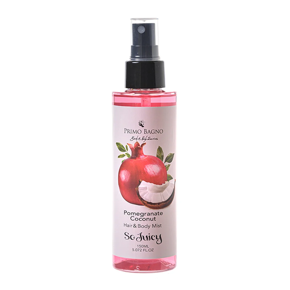 Φωτογραφία προϊόντος: Hair & body mist ρόδι καρύδα 150 ml Primo Bagno