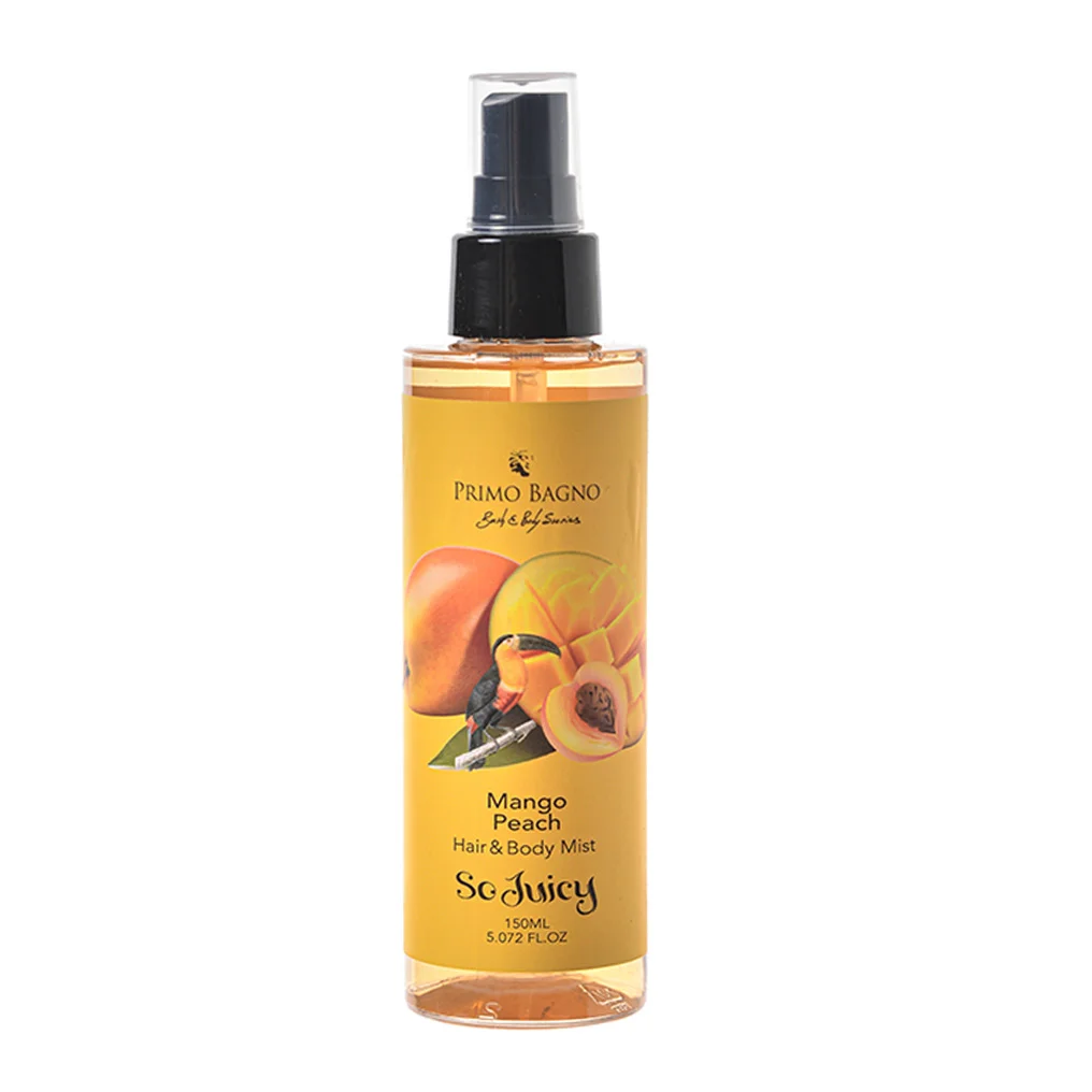 Φωτογραφία προϊόντος: Hair & body mist Mango Peach 150 ml Primo Bagno