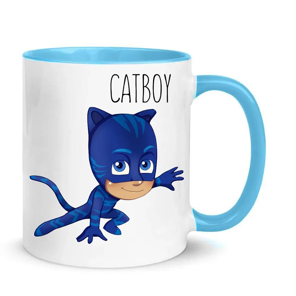 Φωτογραφία προϊόντος: Κούπα Pj masks Catboy mug Πιτζαμοήρωες Κούπα no7 330ml κεραμική λευκή μπλε