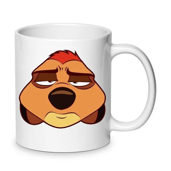 Φωτογραφία προϊόντος: The lion king mug Timon Ο βασιλιάς των λιονταριών Κούπα Νο.14 λευκή 330ml