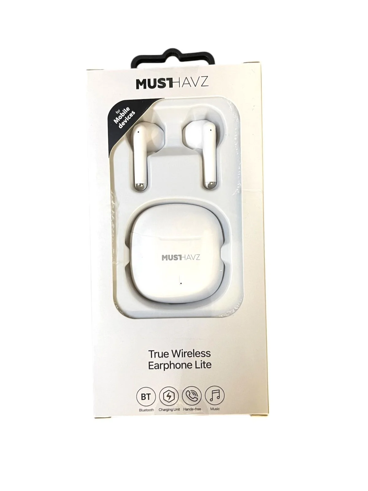 Φωτογραφία προϊόντος: Ακουστικά ασύρματα bluetooth True Wireless Earphone Lite λευκά