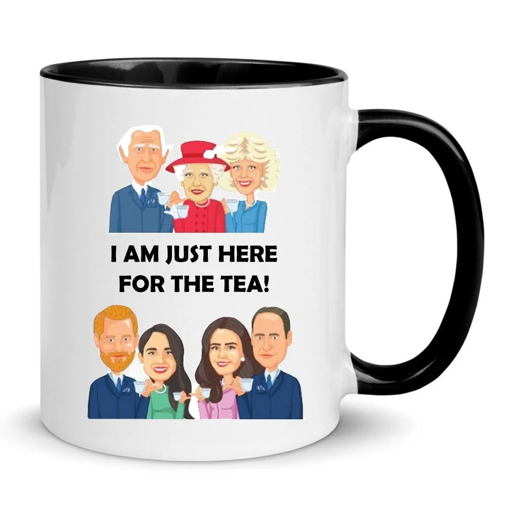 Φωτογραφία προϊόντος: The crown mug Το στέμμα κούπα no6 κεραμική 330ml βασιλικη οικογενεια royal family