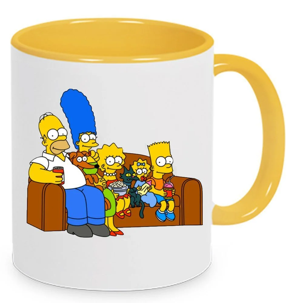 Φωτογραφία προϊόντος: The Simpsons mug κούπα 330ml no16 κεραμική λευκή κίτρινη