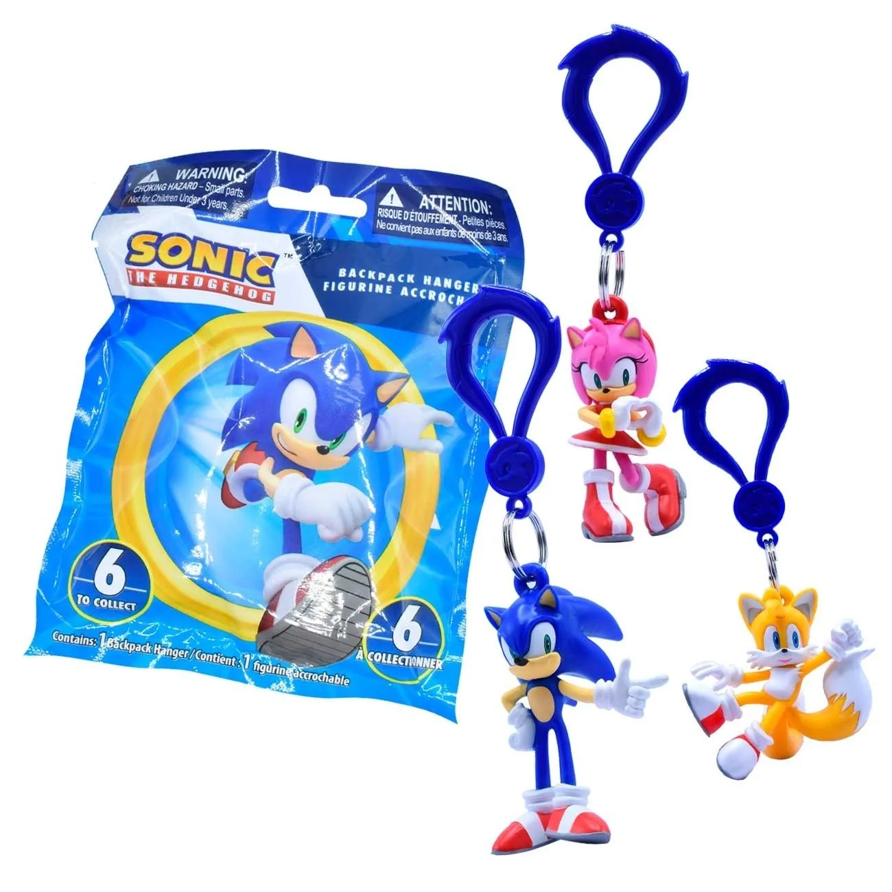Φωτογραφία προϊόντος: Μπρελόκ αυθεντικό Sonic the hedgehog 1 τμχ τυχαία φιγούρα pvc