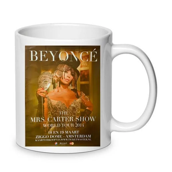 Φωτογραφία προϊόντος: Beyonce μπιγιονσέ mug no4 κούπα 330ml λευκή