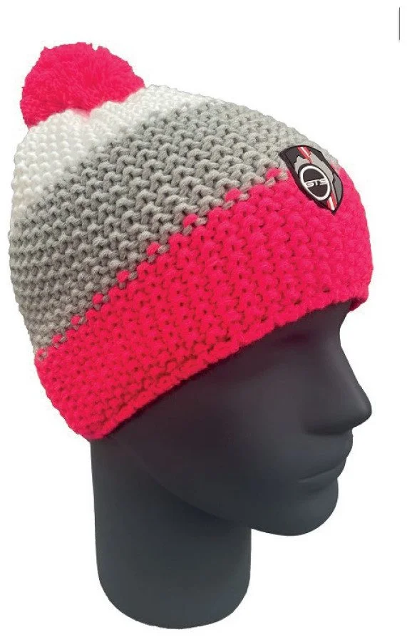 Φωτογραφία προϊόντος: Beanie Corn Knit 3 Stripes Neonpink Unisex Σκούφος GTS - 920212U-35