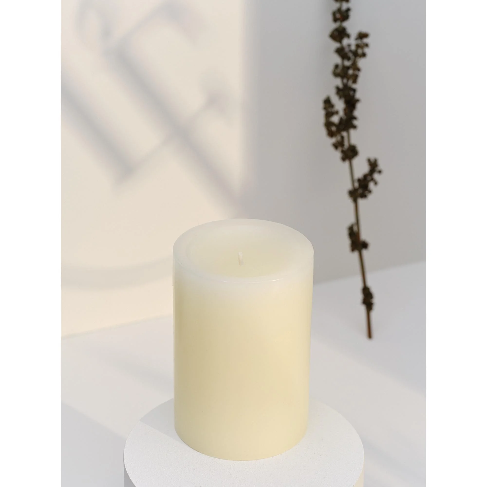 Φωτογραφία προϊόντος: Bougies La Francaise Bouqies La Francaise permanent candle ivoire 50h