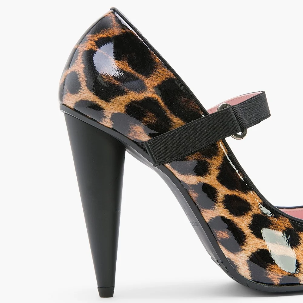 Φωτογραφία προϊόντος: Ras Vinil Leopard-Print Γόβες 7352-P