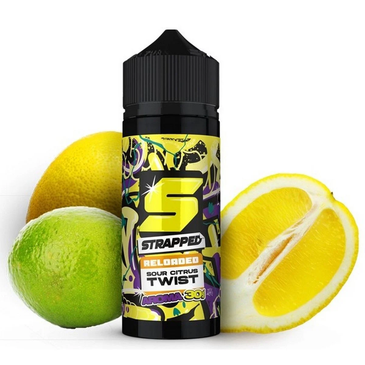 Φωτογραφία προϊόντος: Strapped Reloaded Flavor Shot Sour Citrus Twist 30ml/120ml