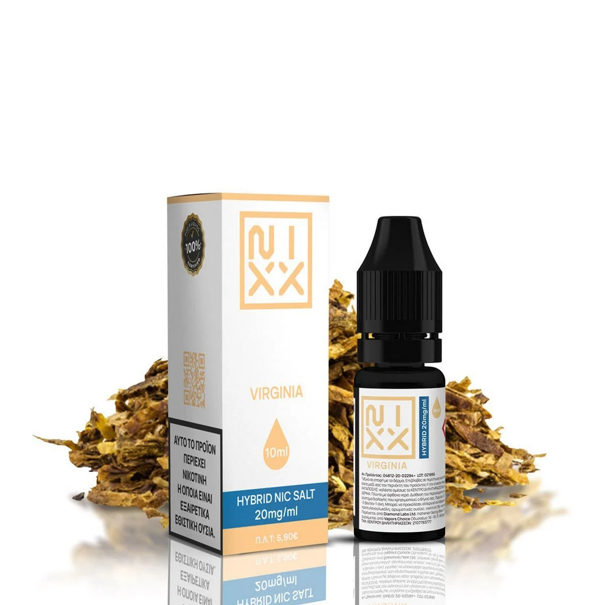 Φωτογραφία προϊόντος: NIXX Virginia E-Liquid 10ml