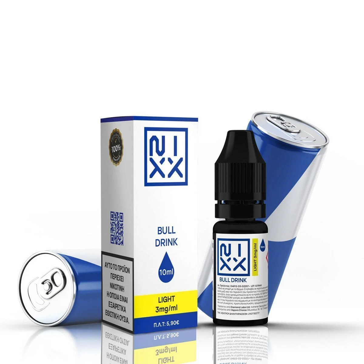 Φωτογραφία προϊόντος: NIXX Bull Drink E-Liquid 10ml