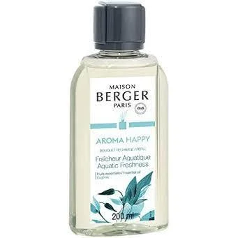 Φωτογραφία προϊόντος: Maison Berger Paris Bouquet Refill Υγρό Αναπλήρωσης για Δοχείο Αρωματισμού Χώρου Aroma Happy Aquatic Freshness 200ml