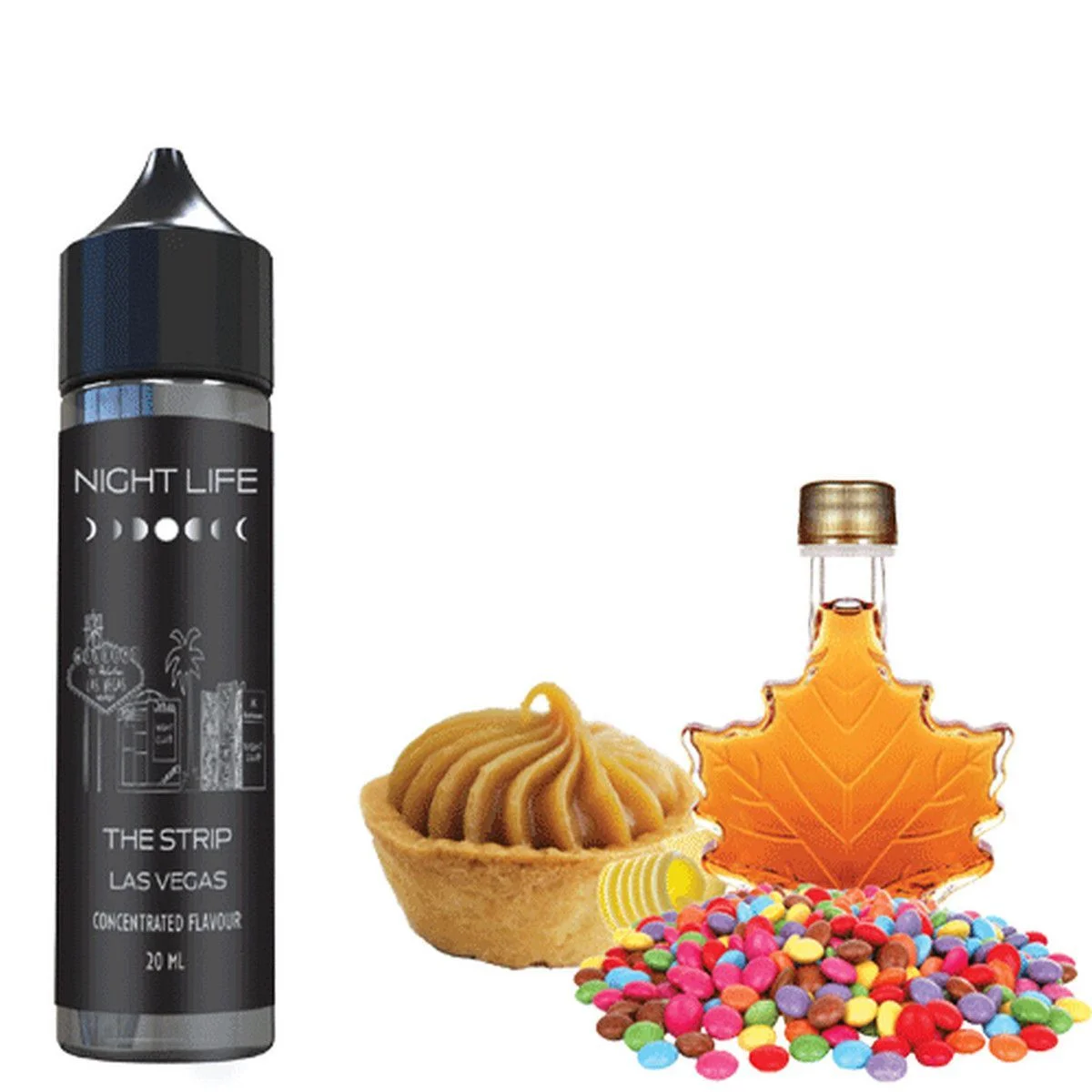Φωτογραφία προϊόντος: Night Life Flavor Shot The Strip 20ml/60ml