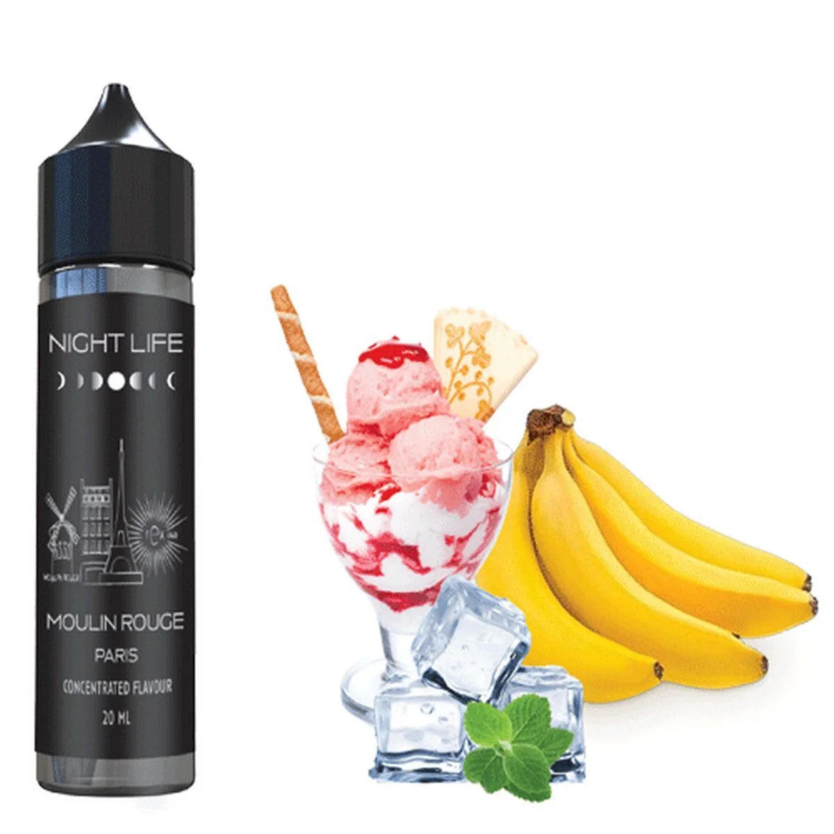 Φωτογραφία προϊόντος: Night Life Flavor Shot Moulin Rouge 20ml/60ml