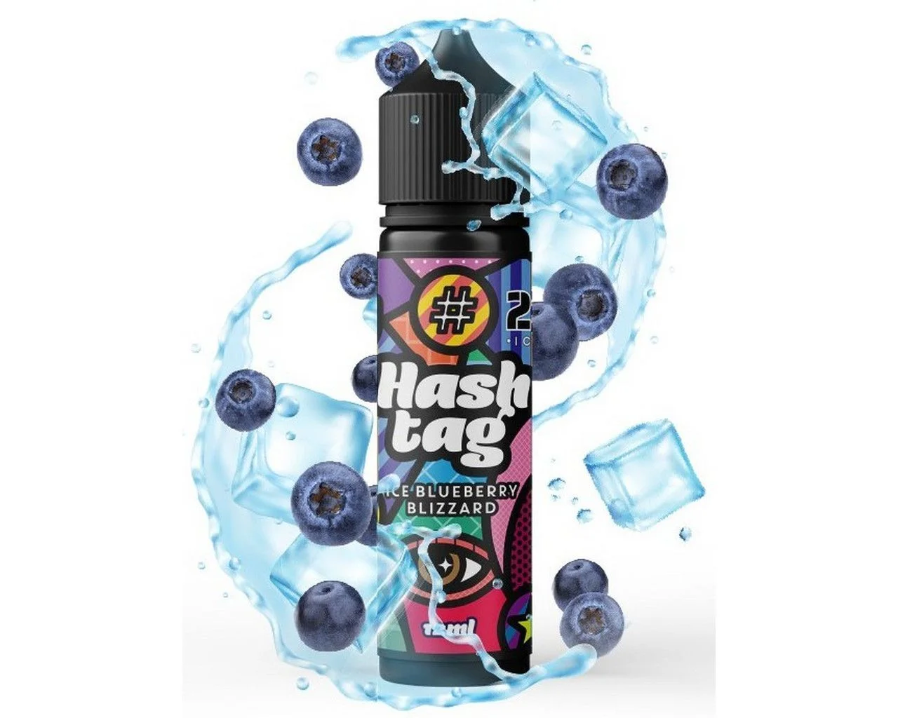 Φωτογραφία προϊόντος: Hashtag Flavorshot Blueberry Blizzard Ice 12/60ml