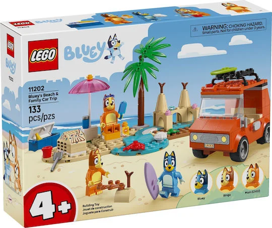 Φωτογραφία προϊόντος: Lego 11202 BLUEY S BEACH +amp; FAMILY CAR TRIP