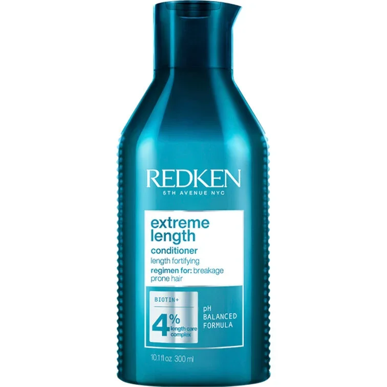 Φωτογραφία προϊόντος: Redken Extreme Length 4% Conditioner Αναδόμησης/Θρέψης για Όλους τους Τύπους Μαλλιών 300ml