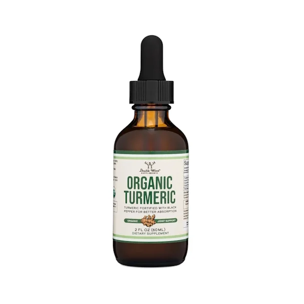 Φωτογραφία προϊόντος: Organic Turmeric Drops 1,180mg x 60 ml - Double Wood