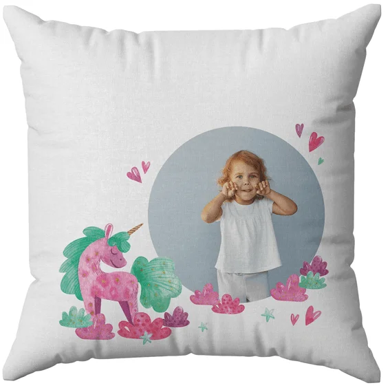 Φωτογραφία προϊόντος: OEM Μαξιλάρι Happy Unicorn 30Χ30
