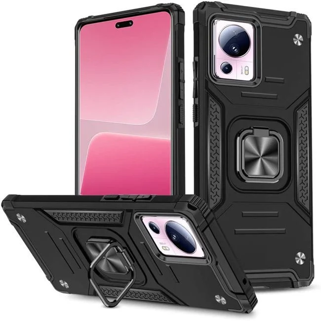 Φωτογραφία προϊόντος: Θήκη Armor Ringstand Black Xiaomi 13 Lite /13 Lite NFC 5G