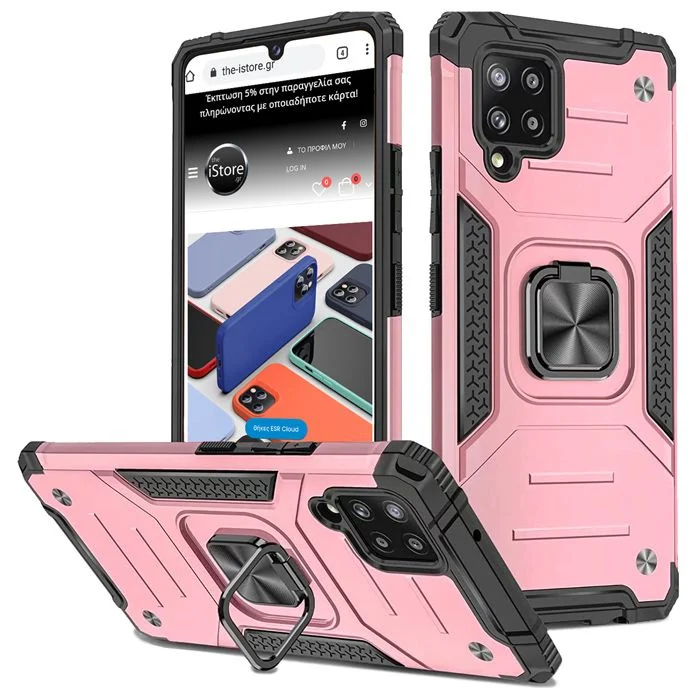 Φωτογραφία προϊόντος: Armor Ringstand Case Rose Gold Samsung Galaxy M32