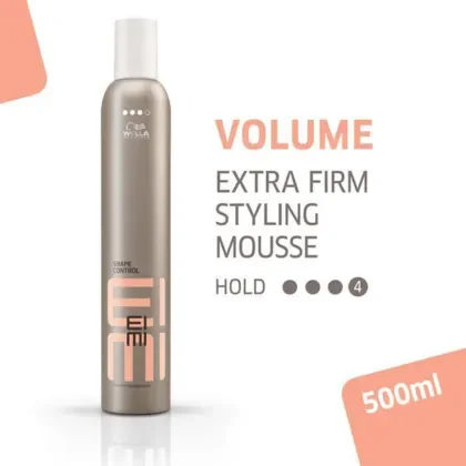 Φωτογραφία προϊόντος: Wella Eimi Shape Control Αφρος Εξτρα Δυν 500ml