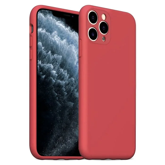 Φωτογραφία προϊόντος: Rubber Silk Case Tomato Red iPhone 11 Pro Max