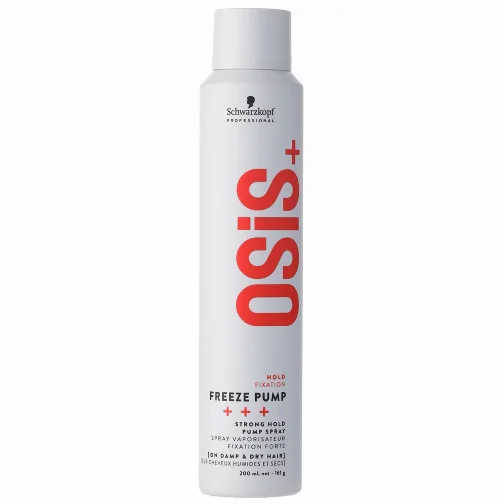 Φωτογραφία προϊόντος: Schwarzkopf OSiS+ Freeze Pump Spray Μαλλιών για Κράτημα Strong 200ml