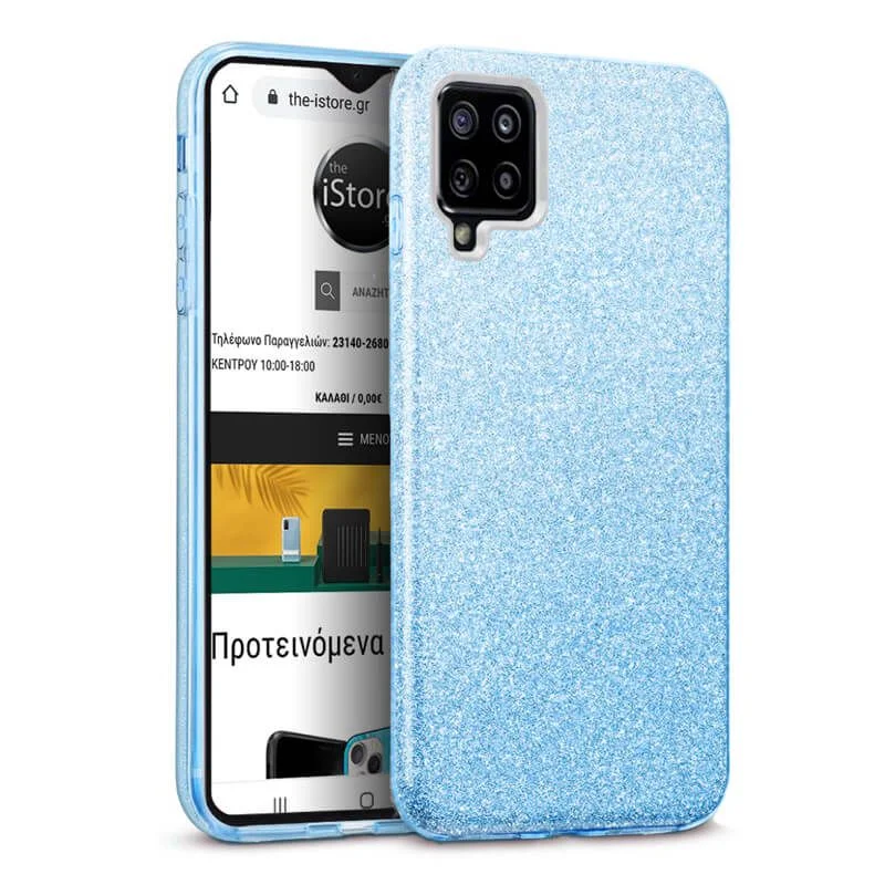 Φωτογραφία προϊόντος: Hybrid Strass Blue Case Samsung Galaxy M32