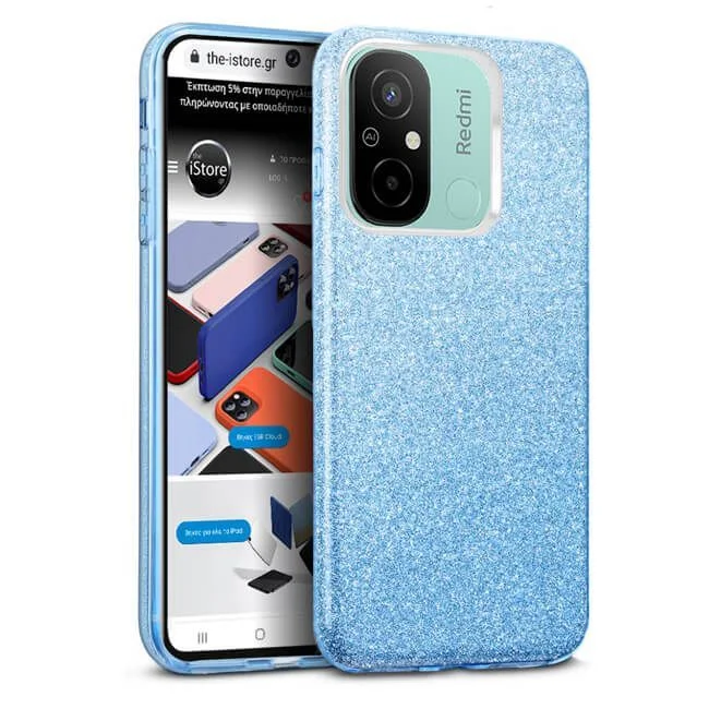 Φωτογραφία προϊόντος: Θήκη Hybrid Strass Blue Xiaomi Redmi 12C