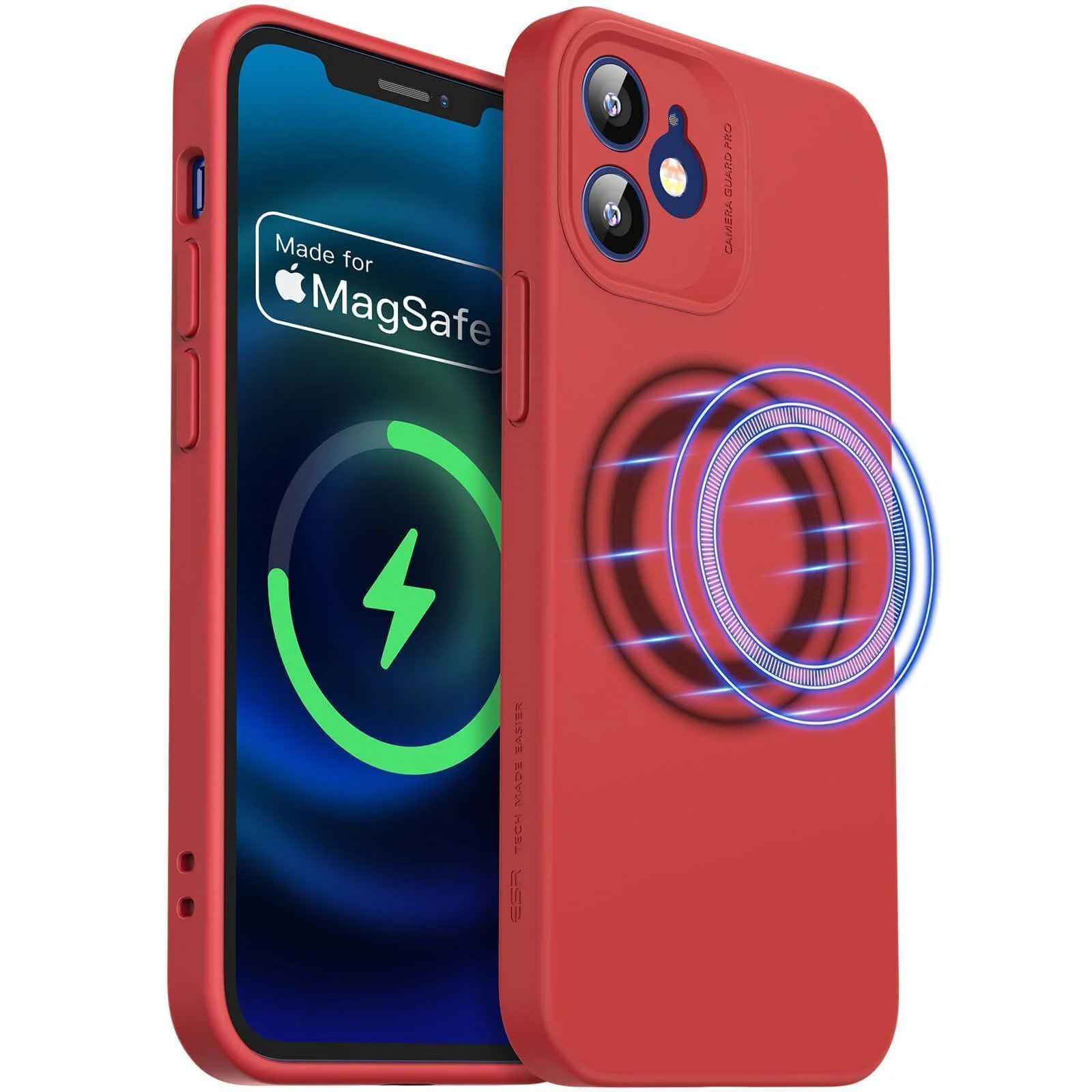 Φωτογραφία προϊόντος: ESR iPhone 12 Cloud Case Red MagSafe Certified