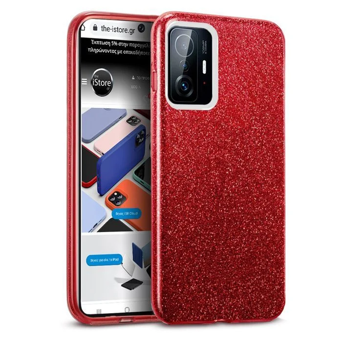 Φωτογραφία προϊόντος: Hybrid Strass Red Case Xiaomi 11T / 11T Pro