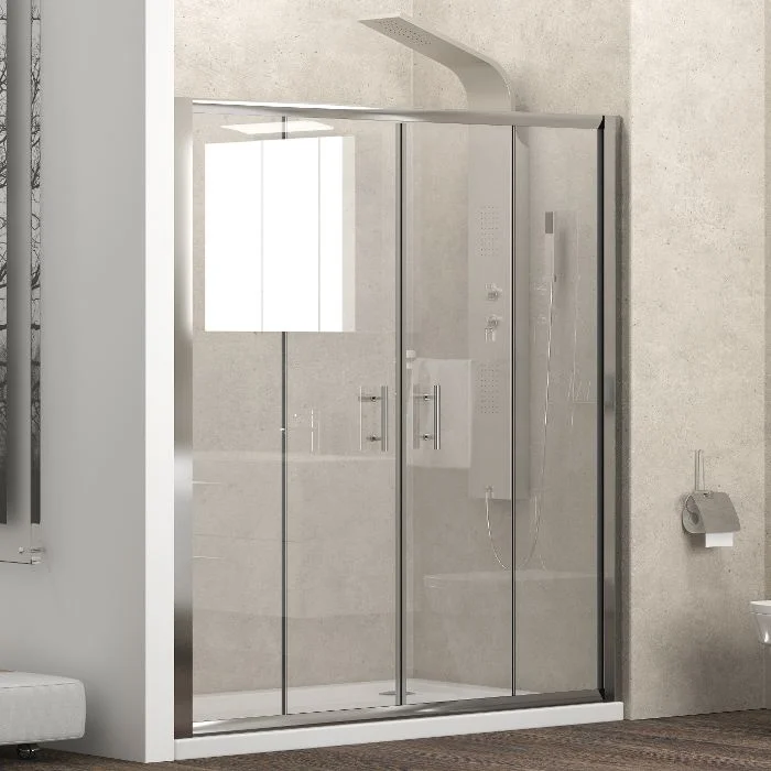 Φωτογραφία προϊόντος: [:en]Shower Cabin Wall to Wall Flora 600[:el]Καμπίνα Ντουζιέρας Τοίχο-Τοίχο Flora 600[:]