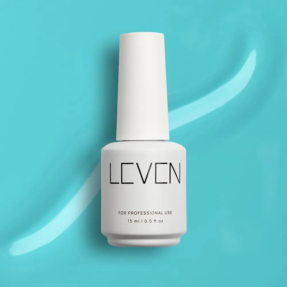 Φωτογραφία προϊόντος: Leven | Ημιμόνιμο βερνίκι 15ml no. 210 Turqoise