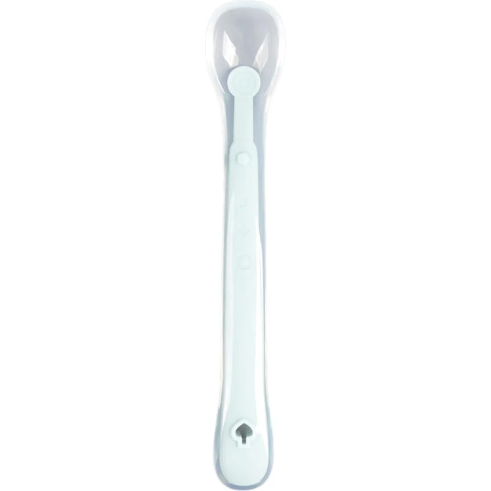 Φωτογραφία προϊόντος: Light Blue, Silky Spoon, Εκπαιδευτικό κουτάλι από σιλικόνη, Queen Mother