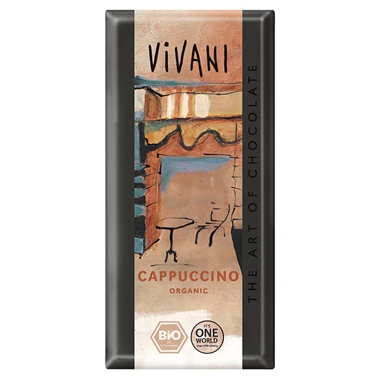 Φωτογραφία προϊόντος: Σοκολάτα Cappuccino VIVANI 80ΓΡ