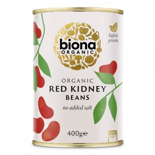 Φωτογραφία προϊόντος: Βιολογικά Φασόλια Red Kidney Biona 400g