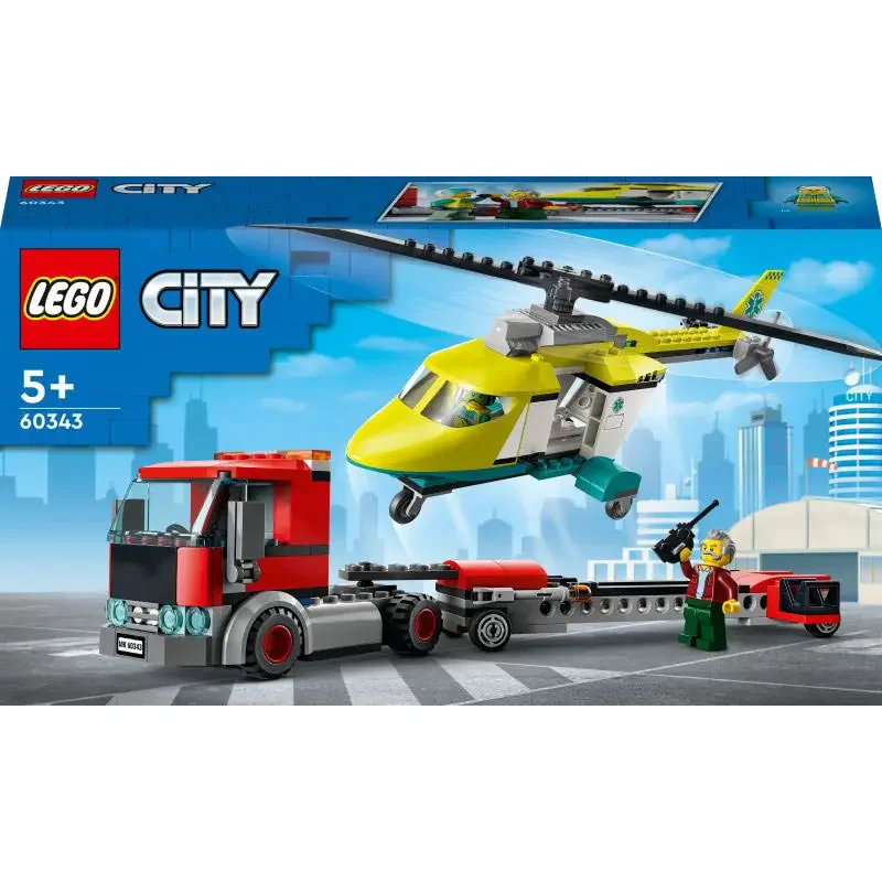 Φωτογραφία προϊόντος: Lego City Μεταφορικό Ελικοπτέρου Διάσωσης (60343)