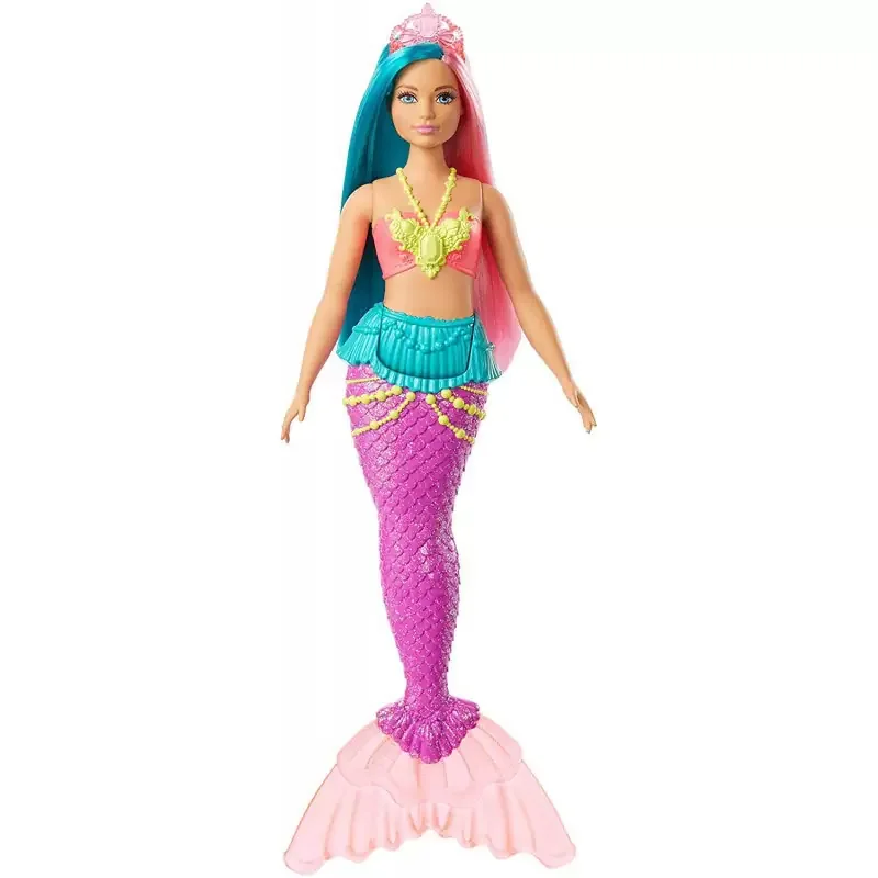 Φωτογραφία προϊόντος: Barbie Dreamtopia Έκπληξη Γοργόνα Κούκλα Με Πορτοκαλί Ουρά (GJK07-GJK11)
