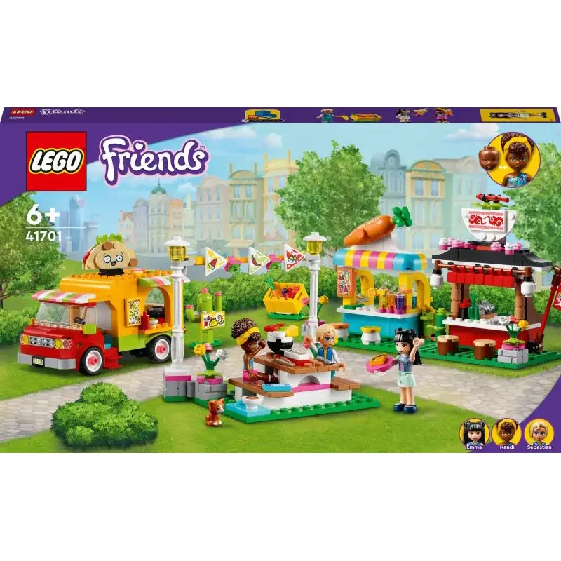 Φωτογραφία προϊόντος: Lego Friends Υπαίθρια Αγορά Street Food (41701)