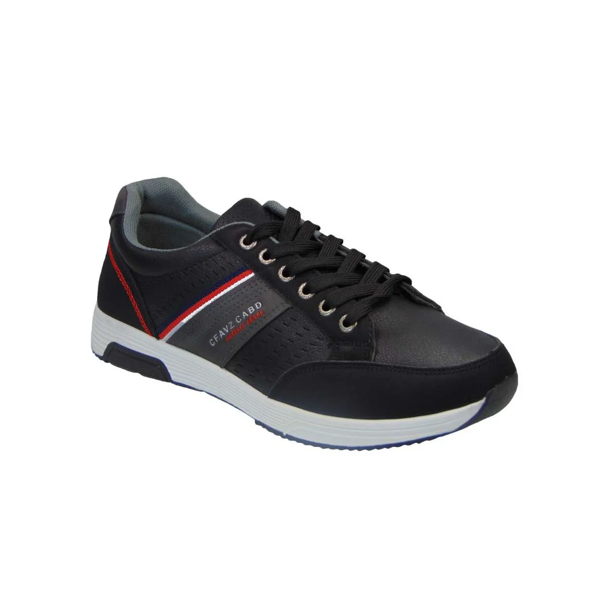 Φωτογραφία προϊόντος: TsimpolisShoes Tsimpolis Shoes JL915 Ανδρικό Sneaker Από Τεχνόδερμα Μαύρο 28401