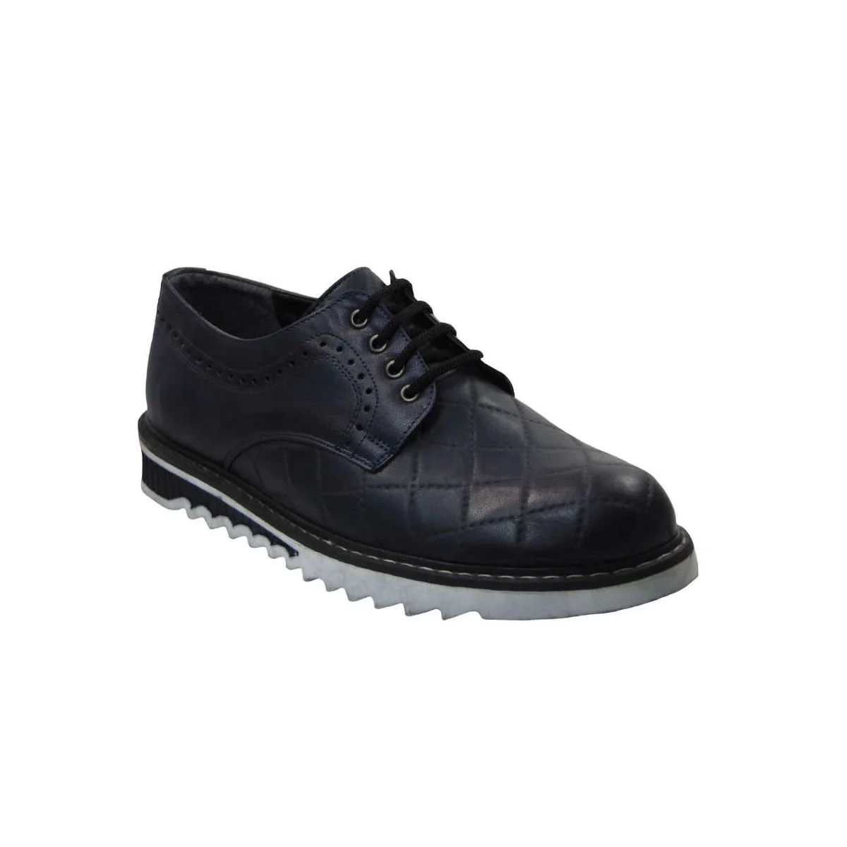Φωτογραφία προϊόντος: TsimpolisShoes Tsimpolis Shoes PR13 Ανδρικό Δετό Από Τεχνόδερμα Μπλε 20054
