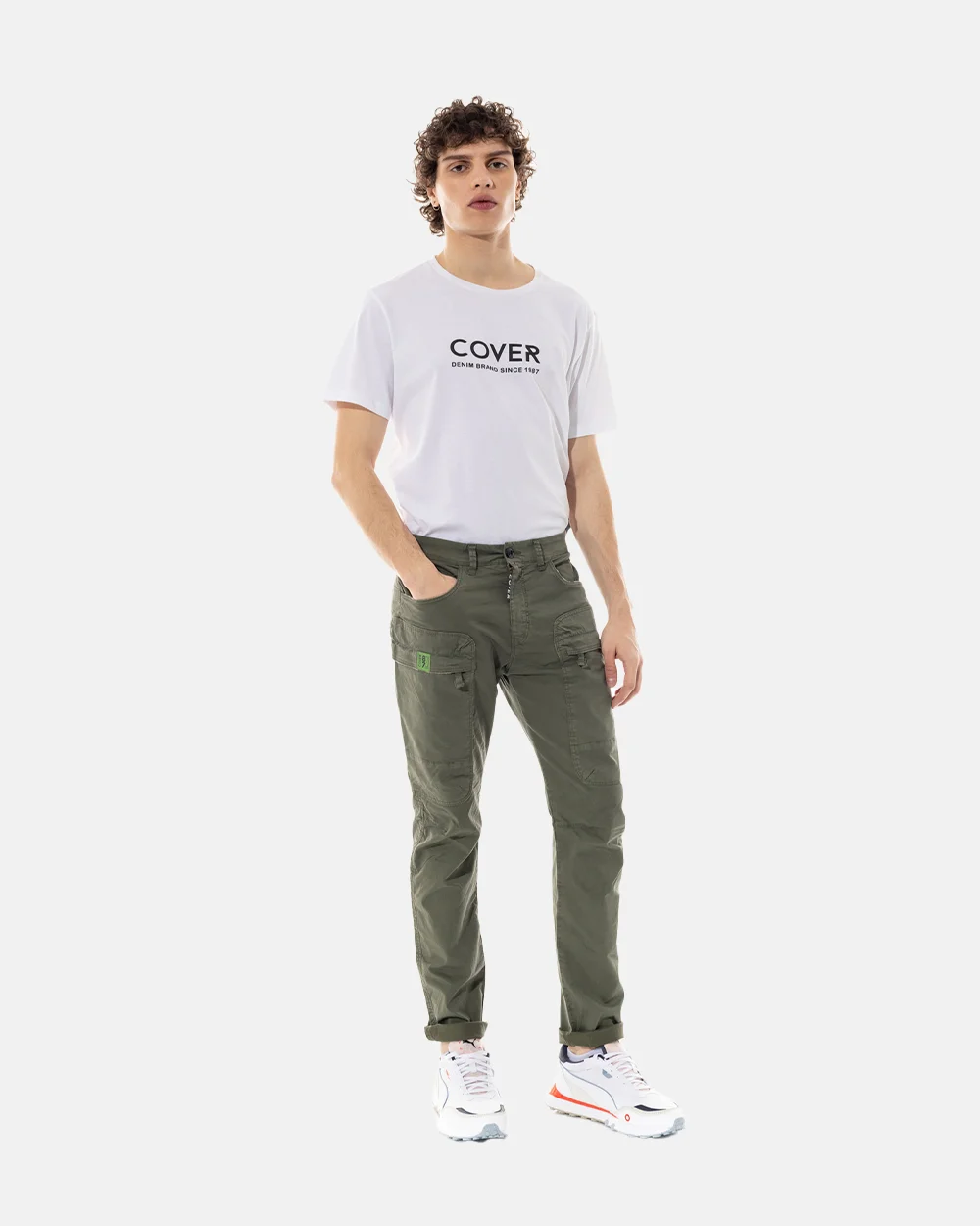 Φωτογραφία προϊόντος: COVER DENIM HUMMER T0187-26 CARGO PANTS #517150