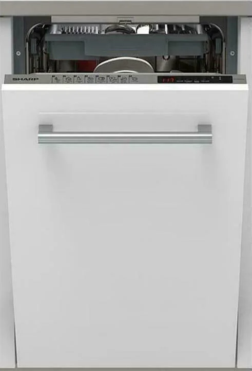 Φωτογραφία προϊόντος: OEM Sharp QW-NS1GI47EX Εντοιχιζόμενο Πλυντήριο Πιάτων για 10 Σερβίτσια 45cm Λευκό