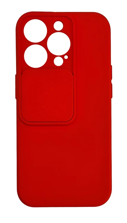 Φωτογραφία προϊόντος: POWERTECH Θήκη Camshield Soft MOB-1790 για iPhone 13 Pro, κόκκινο