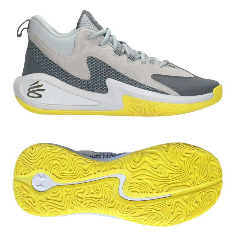 Φωτογραφία προϊόντος: Under Armour Curry 3Z 25 SDE Μπασκετικά Παπούτσια Halo Gray / Lumin Yellow / Titan Gray