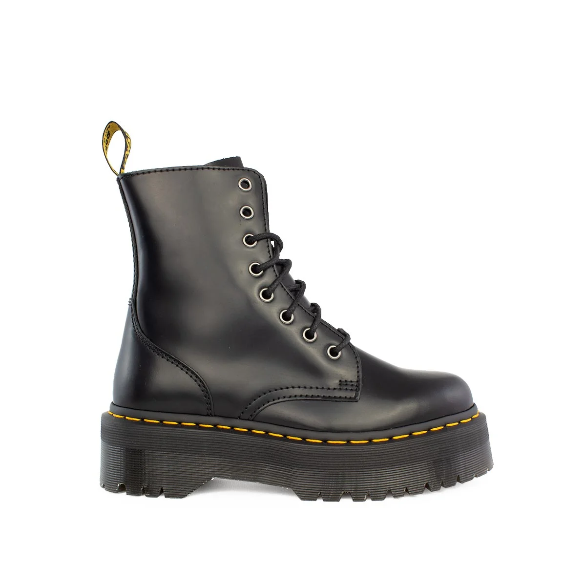 Φωτογραφία προϊόντος: DR. MARTENS JADON SMOOTH LEATHER PLATFORM BOOTS - ΜΑΥΡΟ
