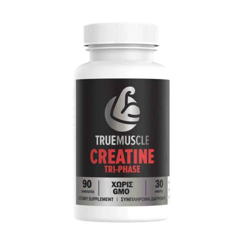 Φωτογραφία προϊόντος: True Muscle Creatine Tri-Phase 1667mg 90 κάψουλες
