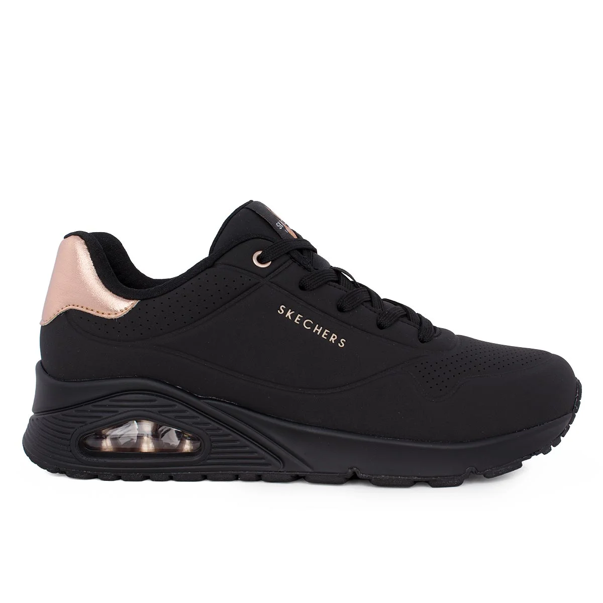 Φωτογραφία προϊόντος: SKECHERS UNO - GOLDEN AIR - ΜΑΥΡΟ